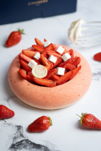 Fraisier Cinq Sens par Nicolas Paciello