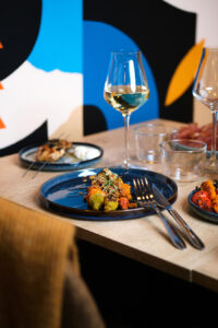 Assiette de tapas dressée