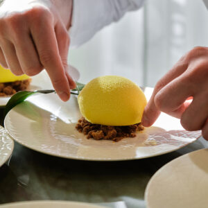 Dessert Citron Chef