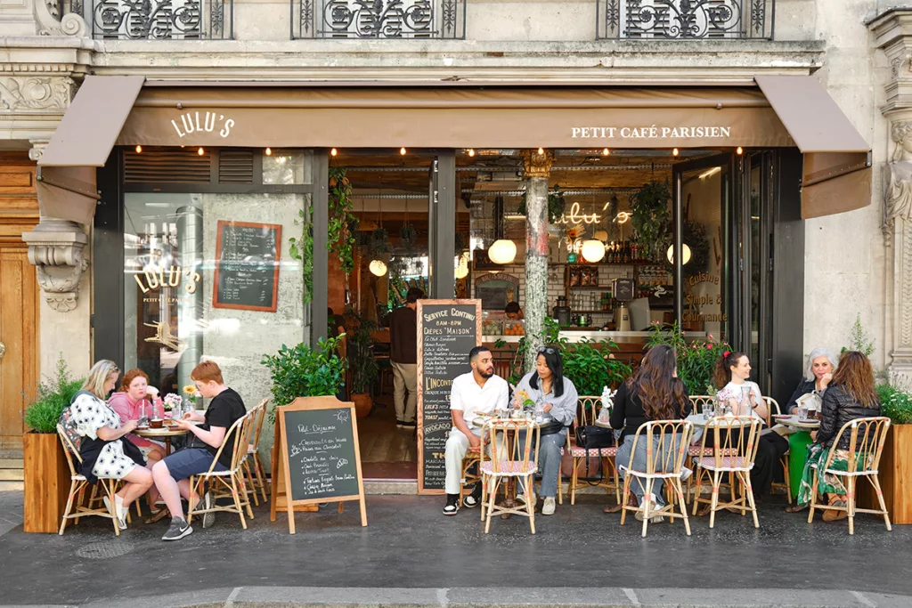 Facade Restaurant Shooting Photo Paris